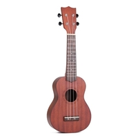 Instrument de guitare portable à 4 cordes ukulélé en bois pour enfants de 21 pouces NO.UK121 -2