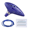 Instrument de musique de vent en céramique Alto Vessel Flute