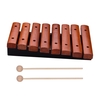 Instrument de musique Xylophone en bois à 8 notes avec 2 maillets en bois