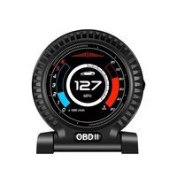 Instrument de voiture OBD LCD compteur de vitesse haute définition outil de diagnostic de voiture OBDⅡ élimination du code d