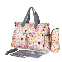 Insulaire bébé sac à langer sac à main de grande capacité momie Nappy sac de soins infirmiers Voyage pour bébé Care Blossom