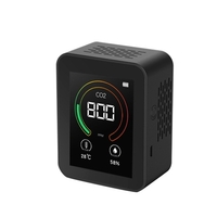 Intelligent grand écran CO2 température humidité outil de détection polyvalent Instrument de test Portable ménage