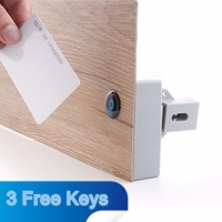 Intelligent RFID Card Sensor Cabinet Drawer Intelligent Lock DIY Invisible Digital Lock sans Perforate Hole