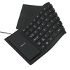 Interface USB flexible de clavier à 85 touches,  pliable et étanche à la poussière,  étanche et silencieuse