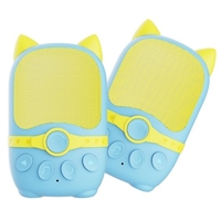 Interphones Walkies-Talkies pour Enfants Pack de 2 Rechargeables avec Haut-Parleur BT et Fente pour Carte TF Talky Walkie Portable pour Garçons Filles de 3 Ans Cadeau Enfant pour les Jeux d
