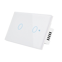 Interrupteur de commande vocale intelligent Wi-Fi Télécommande sans neutre ni concentrateur requis