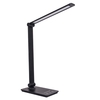Interrupteur tactile Lampe de bureau Luminosité Dimmable Charge sans fil pour téléphone Lampe de lecture pliante de protection des yeux