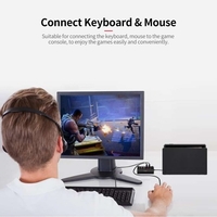 iPega PG 9133 Adaptateur de convertisseur de souris et de clavier Adaptateur de jeu pour commutateur PS4 X1