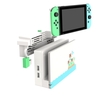 ipega PG-9155A double ventilateur de refroidissement pour console de jeu n-switch hôte dock support refroidisseur radiateur avec double modes blanc crémeux