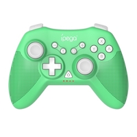 iPega PG-SW022 Mini contrôleur de commutateur sans fil Joystick de manette de jeu à distance rechargeable avec remplacement du contrôleur de jeu antidérapant à double vibration pour PC Windows N · S PS3 Android