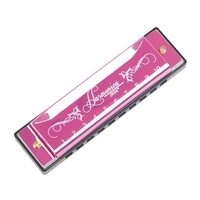 IRIN Harmonica 10 trous clé de do 20 tons cadeau musical avec étui de rangement pour étudiant débutant