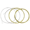 IRIN M101 Jeu complet de cordes de mandoline en acier inoxydable plaqué argent couleur argent et Gloden (.010-.034)