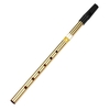Irish Whistle Flûte Clé de C 6 Trous Flûte à Vent Instruments de Musique pour Débutants Intermédiaires Experts