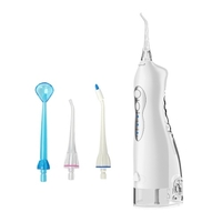 Irrigateur oral sans fil rechargeable USB hydropulseur IPX7 nettoyeur de dents sans fil étanche 3 modes