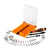 JAKEMY JM-8150 52 en 1 Ordinateur Portable Tournevis Ensemble Professionnel De Réparation Outils À Main Kit pour Téléphone Mobile Ordinateur Électronique Modèle DIY Réparation Argent