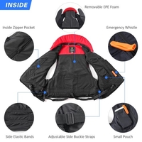 JARUSITE gilet de sauvetage femmes hommes Sports nautiques gilet de flottaison gilet de flottabilité flottabilité