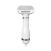 JASE Sèche-cheveux pour animaux de compagnie 3 en 1 Sèche-cheveux de toilettage pour animaux de compagnie avec brosse lissante / 3 réglages de chaleur / dissolvant de fourrure Souffleur portable pour chien
