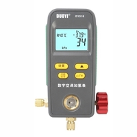 Jauge de collecteur numérique jauge de pression sous vide température testeur de fuite compteur de fluorure jauge de système CVC pour climatiseur réfrigérateur