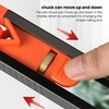 Jauge de contour de mesure pour le travail du bois Jauge de contour multifonction avec serrure Outil de duplication de forme élargie pour les coins Modèles de menuiserie Carreaux