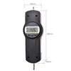 Jauge de force numérique Push Pull Meter avec 5 têtes latérales Dynamomètre Instruments de mesure SDF Économique Force Gauge Modèle EDF-100