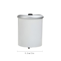 Jauge de Tach tachymètre avec support de tasse pour Auto voiture 2" 52mm 0 ~ 8000 tr/min la lumière bleue