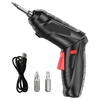 Jeu de tournevis électrique 2 pièces 3.6V Kit de tournevis perceuse électrique sans fil