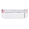 JIELISI Mini A5 Coupe-papier Cutter Machine de découpe de papier de bureau avec tête de coupe de sécurité Règle latérale auxiliaire pour papier artisanal Cartes Photos Scrapbooking Fournitures de bureau pour la maison