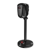 JIES microphone à condensateur rétro filaire micro port 3.5mm jeu chantant micro pour ordinateur pc