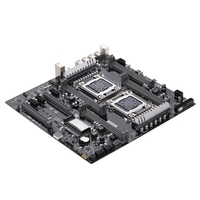 JINGSHA X79-S8 double carte mère 8 canaux DDR3 E-ATX carte mère de jeu avec prise en charge du Port M.2 intégré processeur de la série LGA2011 V1/V2