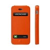 Jisoncase Flip exécutif Etui Housse pour iPhone 5