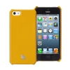 Jisoncase véritable cuir Etui Housse pour iPhone 5