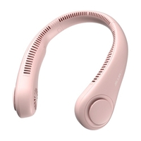 JISULIFE Ventilateur de cou portable Ventilateur sans pales sans fil pour femmes