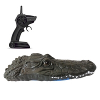 JJRC 2.4G 2CH RC bateau Simulation Crocodile électrique course bateau Spoof jouet
