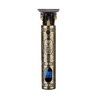 JM-700AL tondeuse à cheveux électrique affichage LCD gravure tout tondeuse de corps en métal USB 1500mAh tondeuse à cheveux hommes Rechargeable