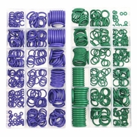 Joint torique en caoutchouc 270Pcs R134A Ensemble de joints de joint de joint torique en caoutchouc pour climatiseur de voiture avec kit de boîte aux lettres Plactics