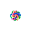 Jouet de boule de cloche tissé doux coloré pour animaux de compagnie