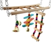Jouets de balançoire pour oiseaux à échelle suspendue pour oiseaux