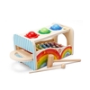 Jouets éducatifs multifonctionnels de musique de balle de frappe battent un jouet de balle avec des maillets de xylophone coulissants pour les enfants