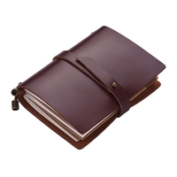 Journal de voyage portable journal en cuir cahier d