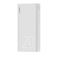 JOWAY Portable Source bidirectionnelle Charge rapide légère PD 3.0 Power-Bank 20000mAh 22.5W USB C batterie externe avec 3 ports de charge USB
