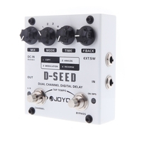 JOYO D-SEED Numérique Double Canal Retard Guitare Pédale d