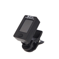 JOYO JT-01 Mini Digital LCD Clip-on Tuner chromatique pour guitare basse de violon Ukulele Ukulele C D