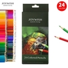 JOYWISH 12/18/24/36/48/72 Crayons de couleur Ensemble de crayons de couleur professionnels à l