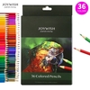 JOYWISH 12/18/24/36/48/72 Crayons de couleur Ensemble de crayons de couleur professionnels à l