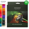 JOYWISH 12/18/24/36/48/72 Crayons de couleur Ensemble de crayons de couleur professionnels à l