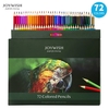 JOYWISH 12/18/24/36/48/72 Crayons de couleur Ensemble de crayons de couleur professionnels à l