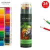 JOYWISH 12/18/24/36/48/72 Crayons de couleur Ensemble de crayons de couleur professionnels à l