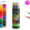 JOYWISH 12/18/24/36/48/72 Crayons de couleur Ensemble de crayons de couleur professionnels à l