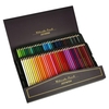 JOYWISH Ensemble de crayons aquarelle professionnels 48 crayons de couleur Crayons hydrosolubles avec pinceau Fournitures d