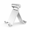 JR-ZS206 support de téléphone portable de bureau multifonctionnel pliant Portable antidérapant en aluminium support de téléphone / tablette argent